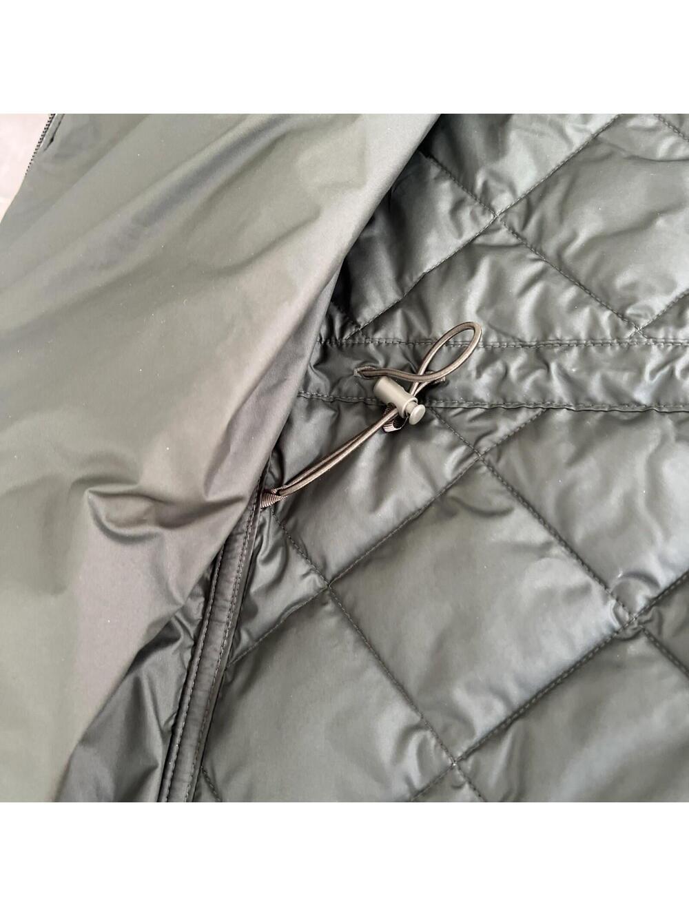 $279 Patagonia Women's Diamond Quilted Parka Size XL Basin Green - Picture 10 of 11